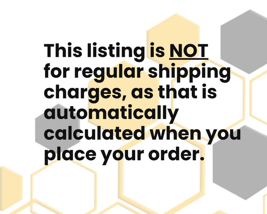 Extra Shipping Charges Only! To Re-Pay for Shipping if needed.