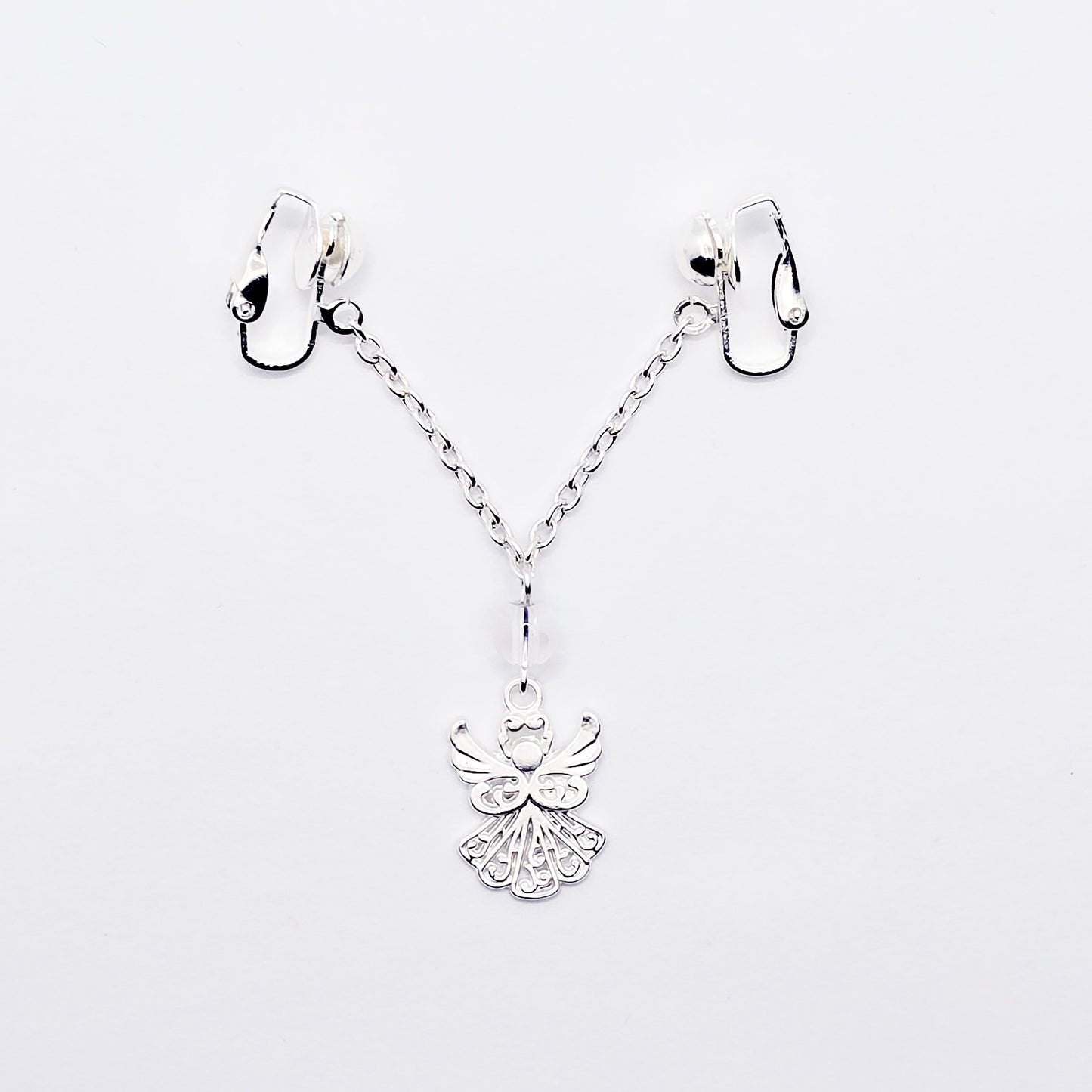 "Naughty and Nice" Angel Labia Chain Dangle