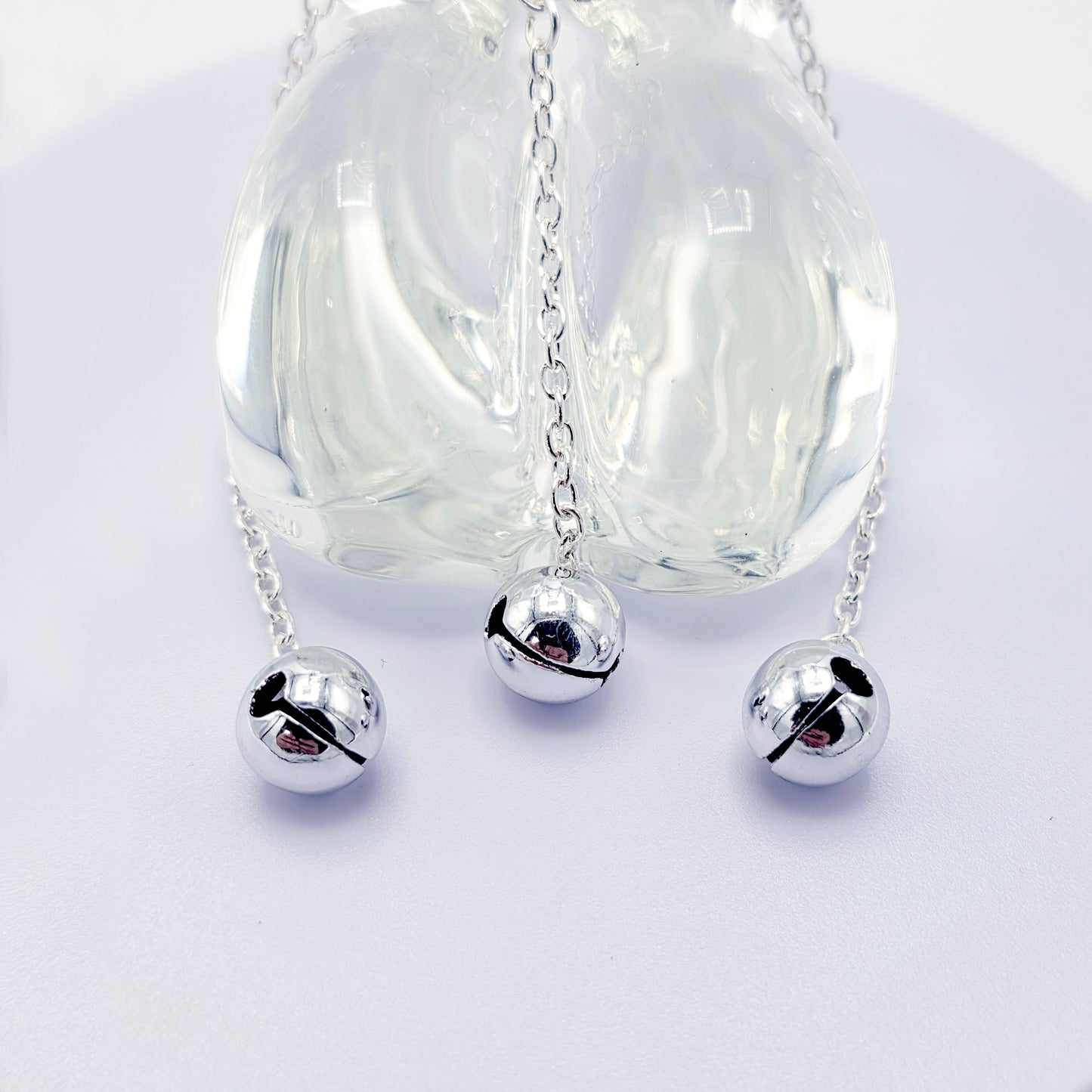 Three Bell Penis Chain Bracelet, Jingling Erotic Body Jewelry for Men.