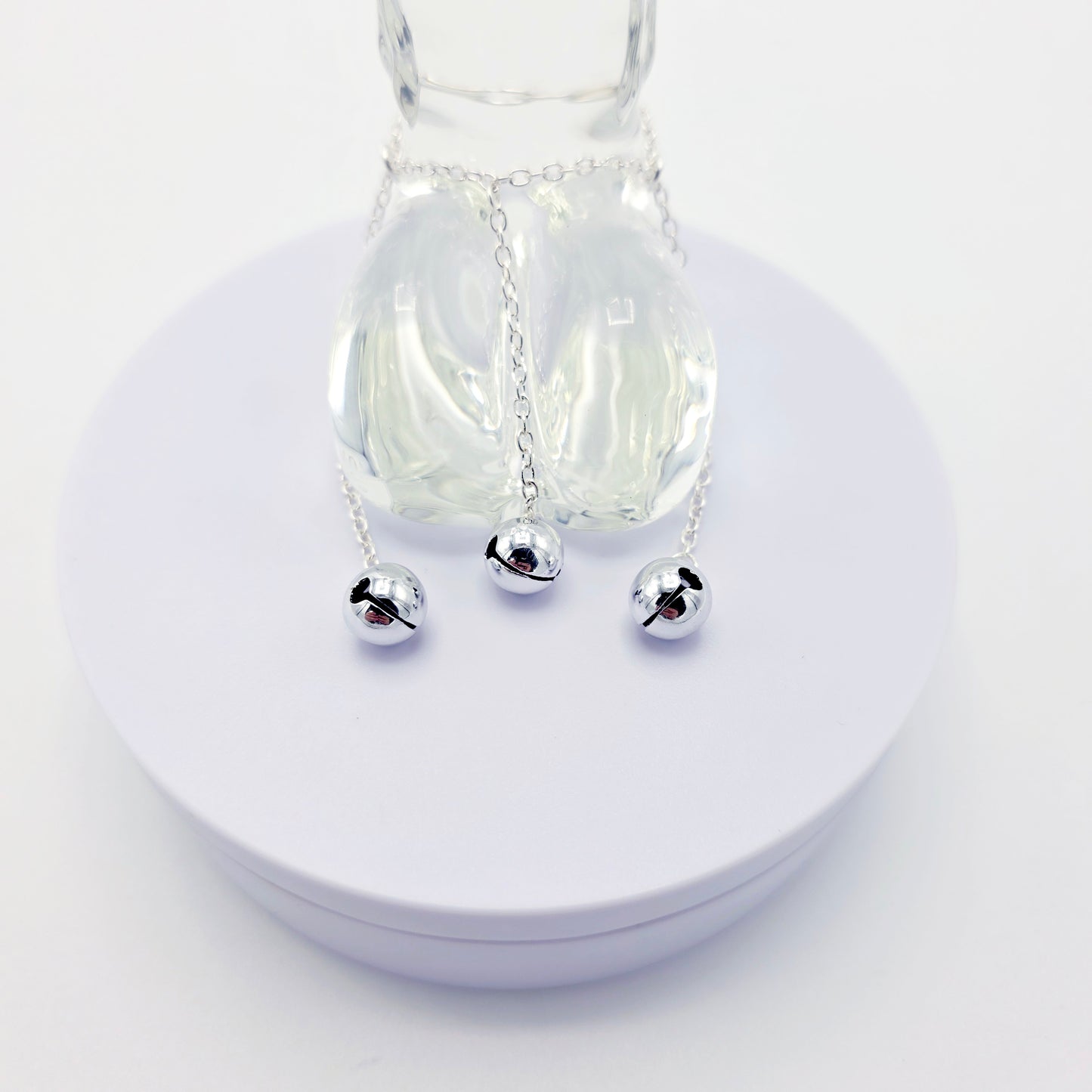 Three Bell Penis Chain Bracelet, Jingling Erotic Body Jewelry for Men.