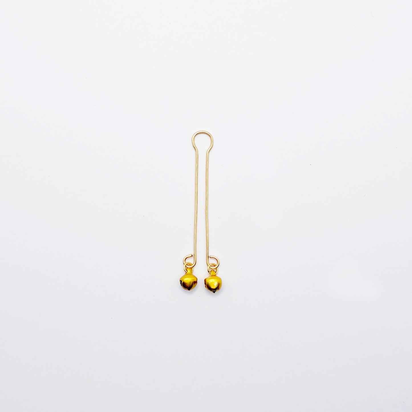 Gold Labia Clips with Bells