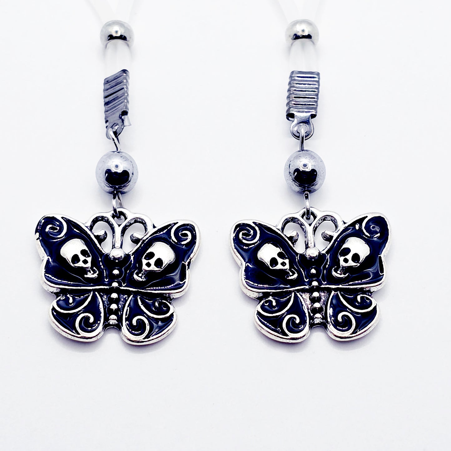 Gothic Butterfly Nipple Nooses