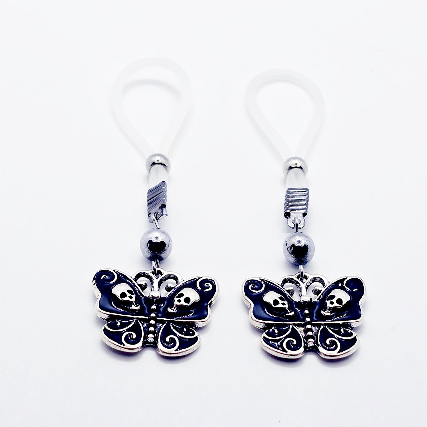 Gothic Butterfly Nipple Nooses