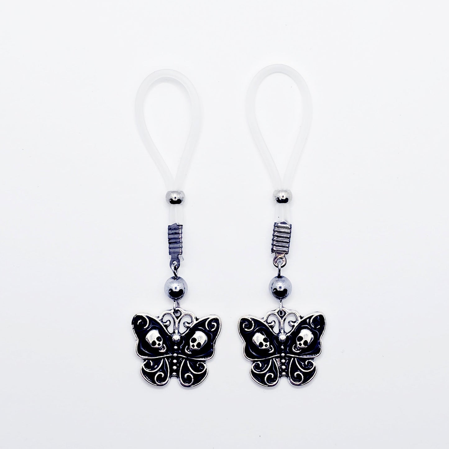 Gothic Butterfly Nipple Nooses