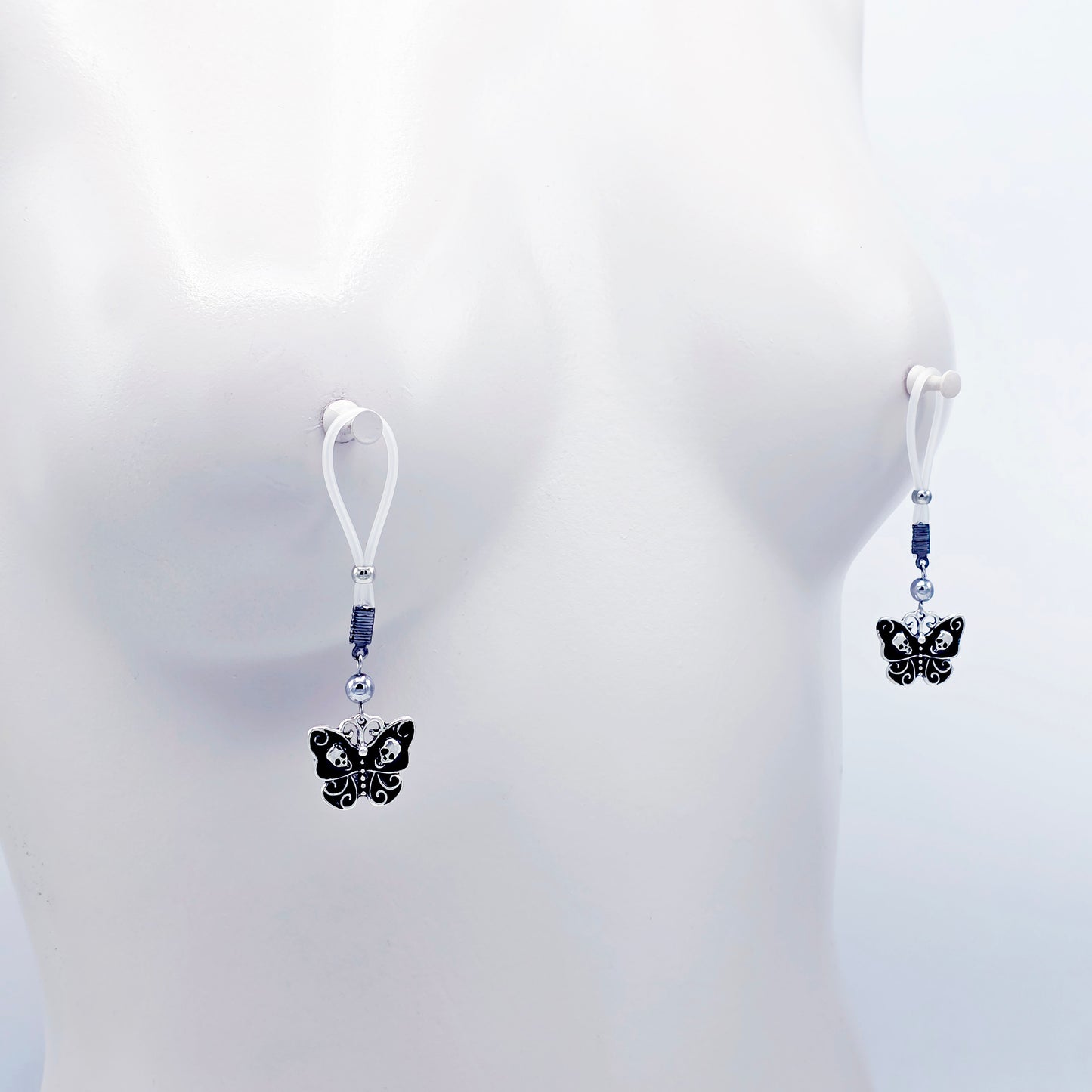 Gothic Butterfly Nipple Nooses