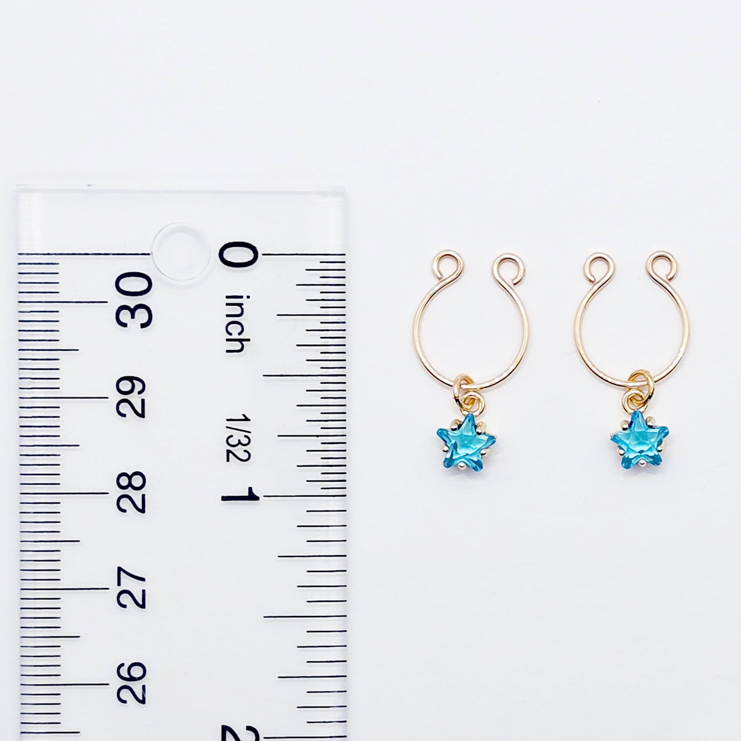 Gold Nipple Rings