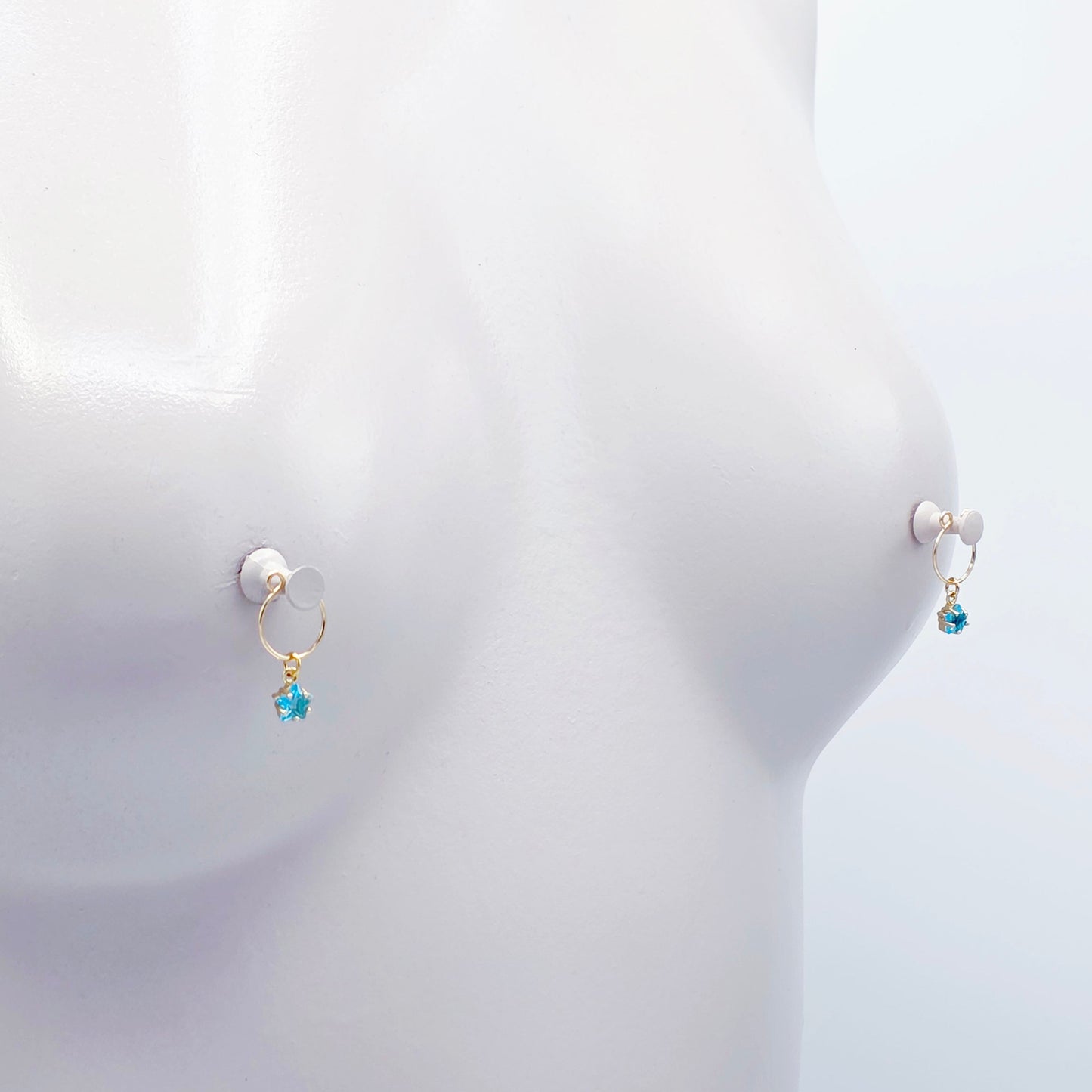 Gold Nipple Rings