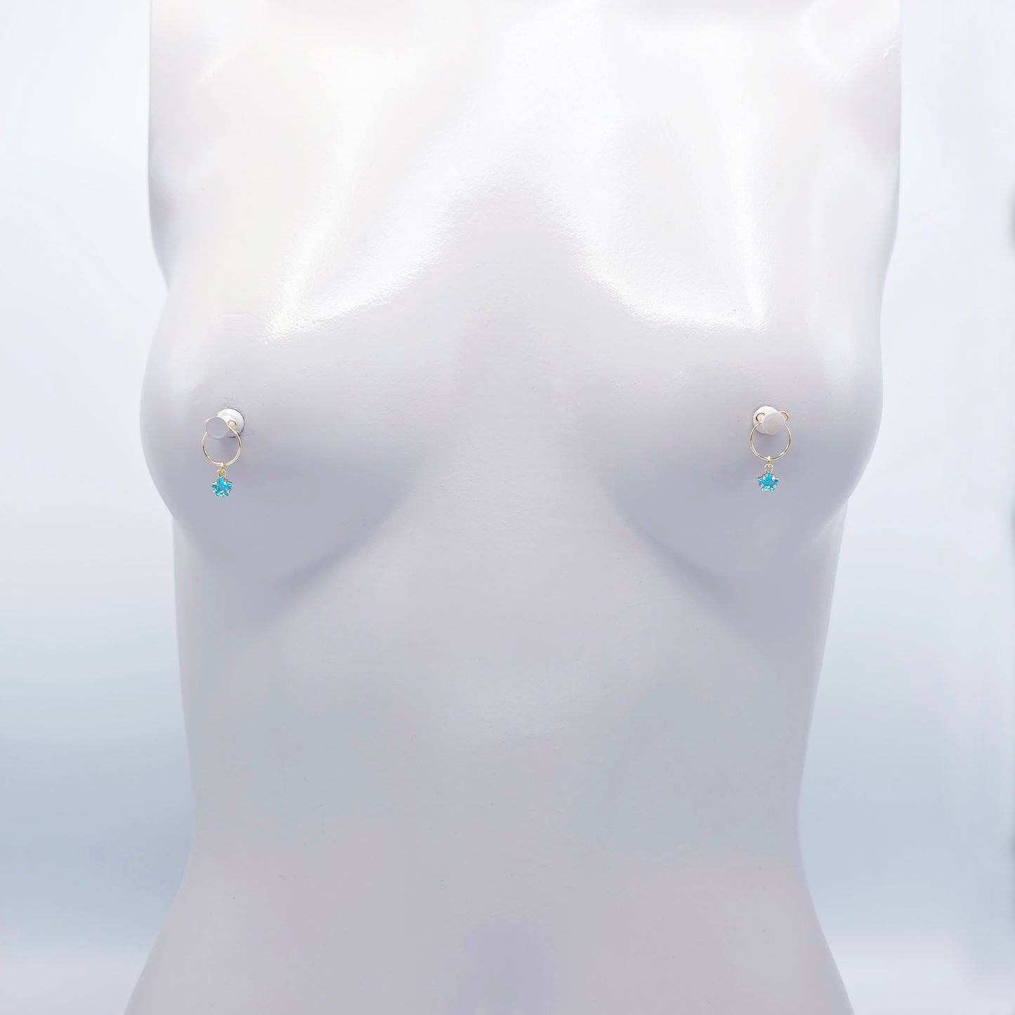Gold Nipple Rings