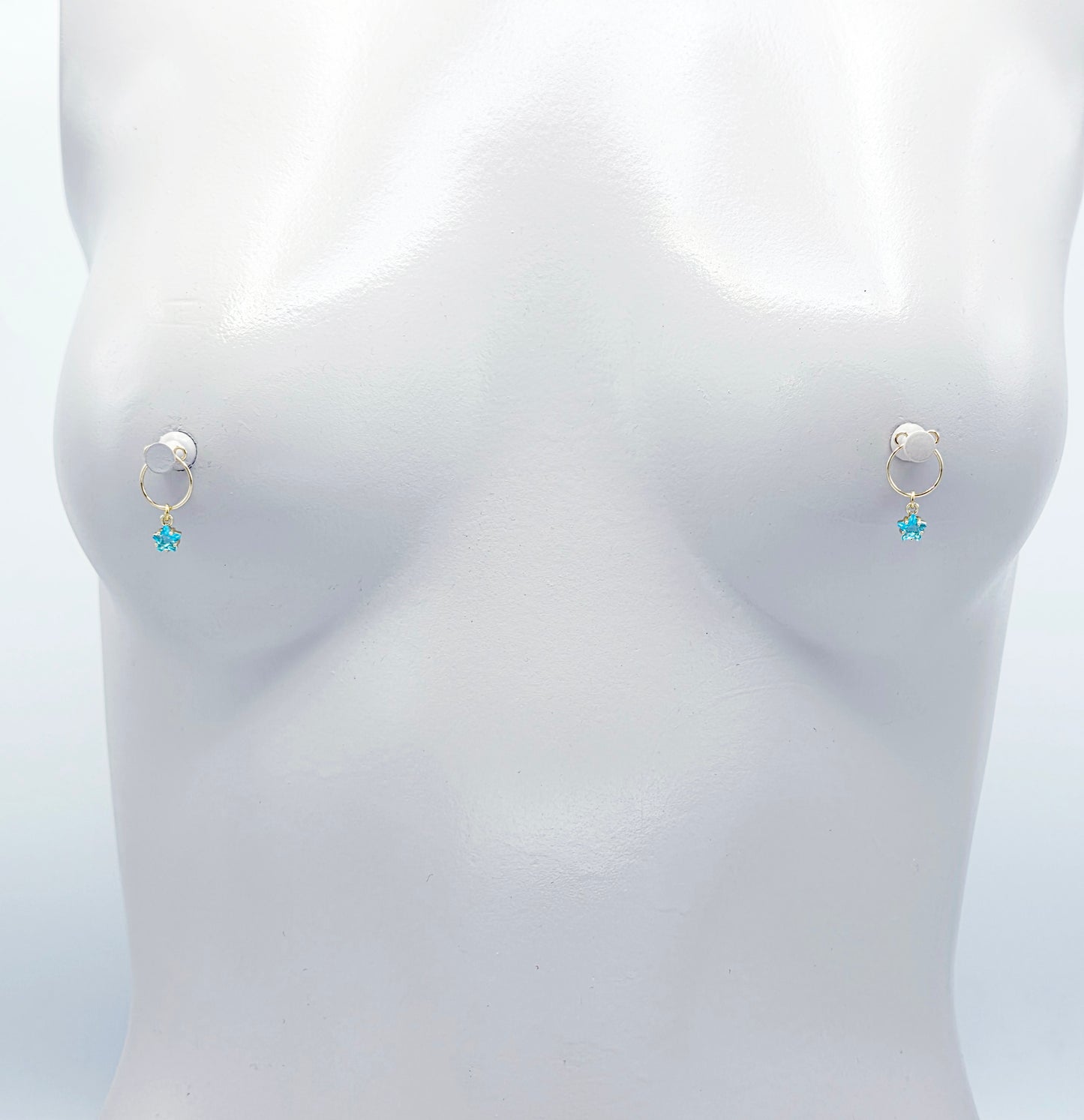 Gold Nipple Rings