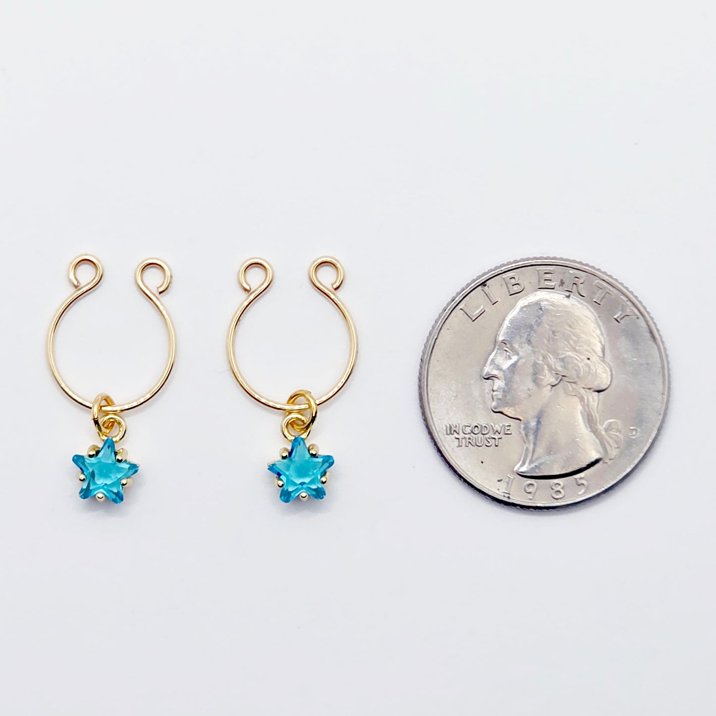 Gold Nipple Rings