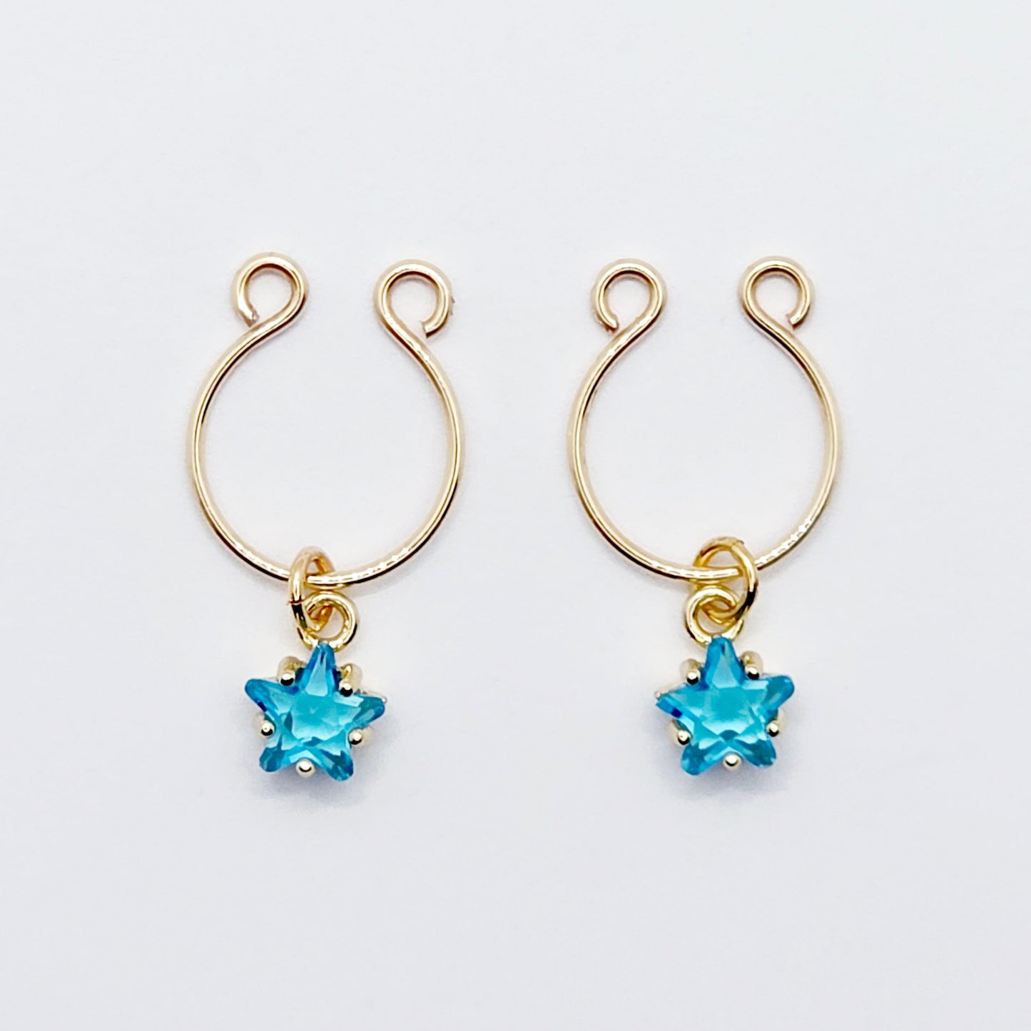 Gold Nipple Rings