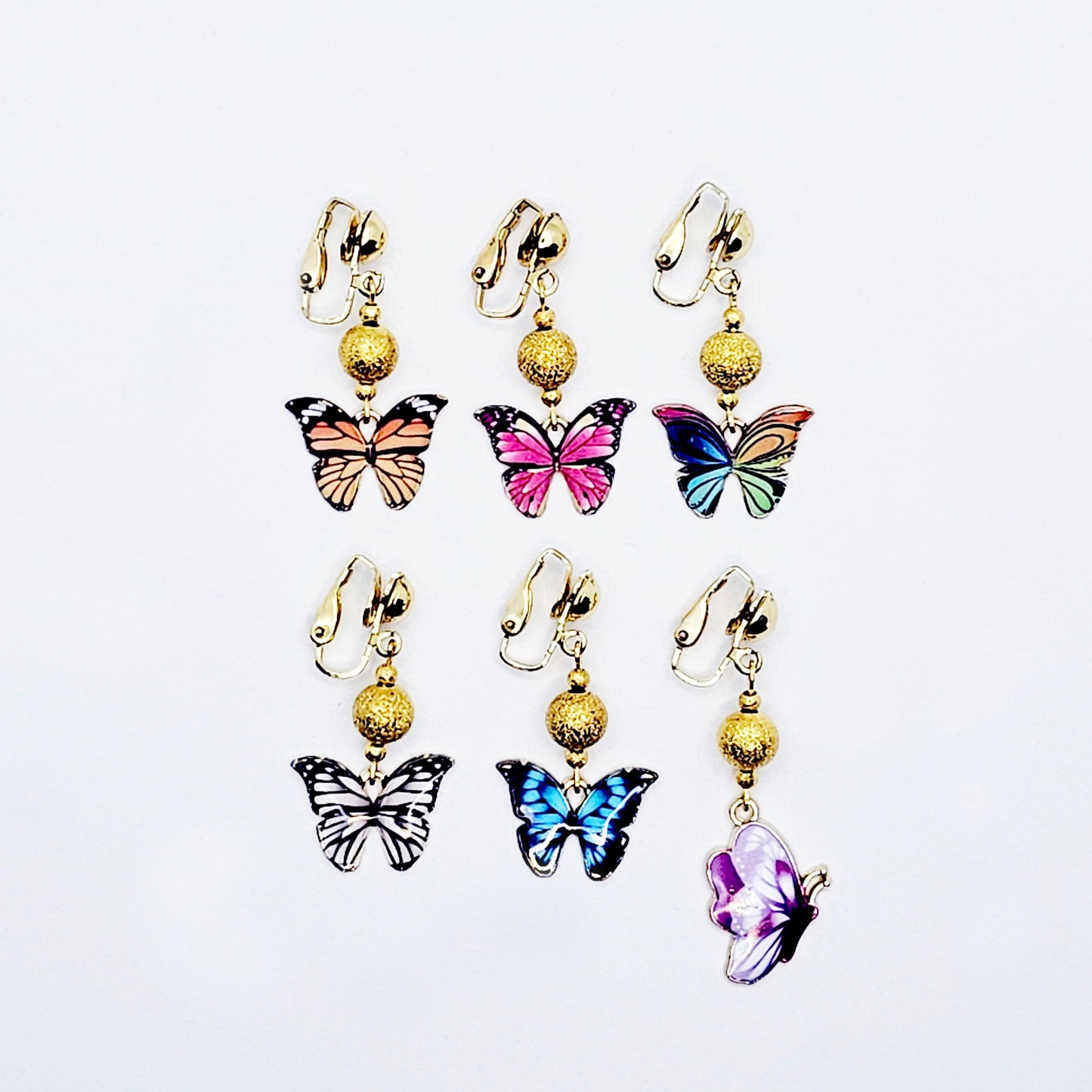 Clitoral Jewelry VCH Clip with Your Choice of Butterfly. Non Piercing Vaginal Genital Jewelry