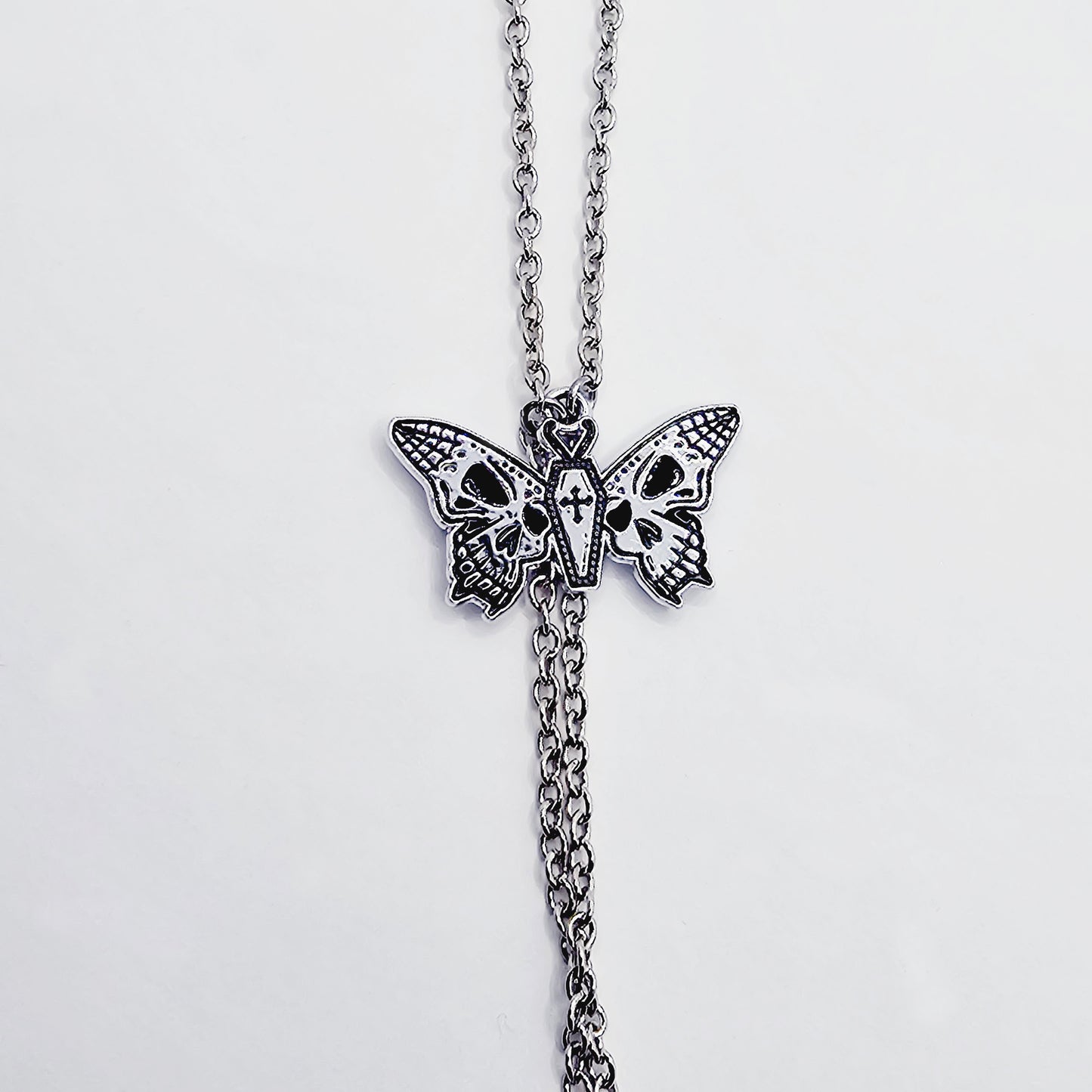 Multi Necklace Set with Amethyst- Necklace to Nipple, Non Piercing and Nipple Clamp Options.