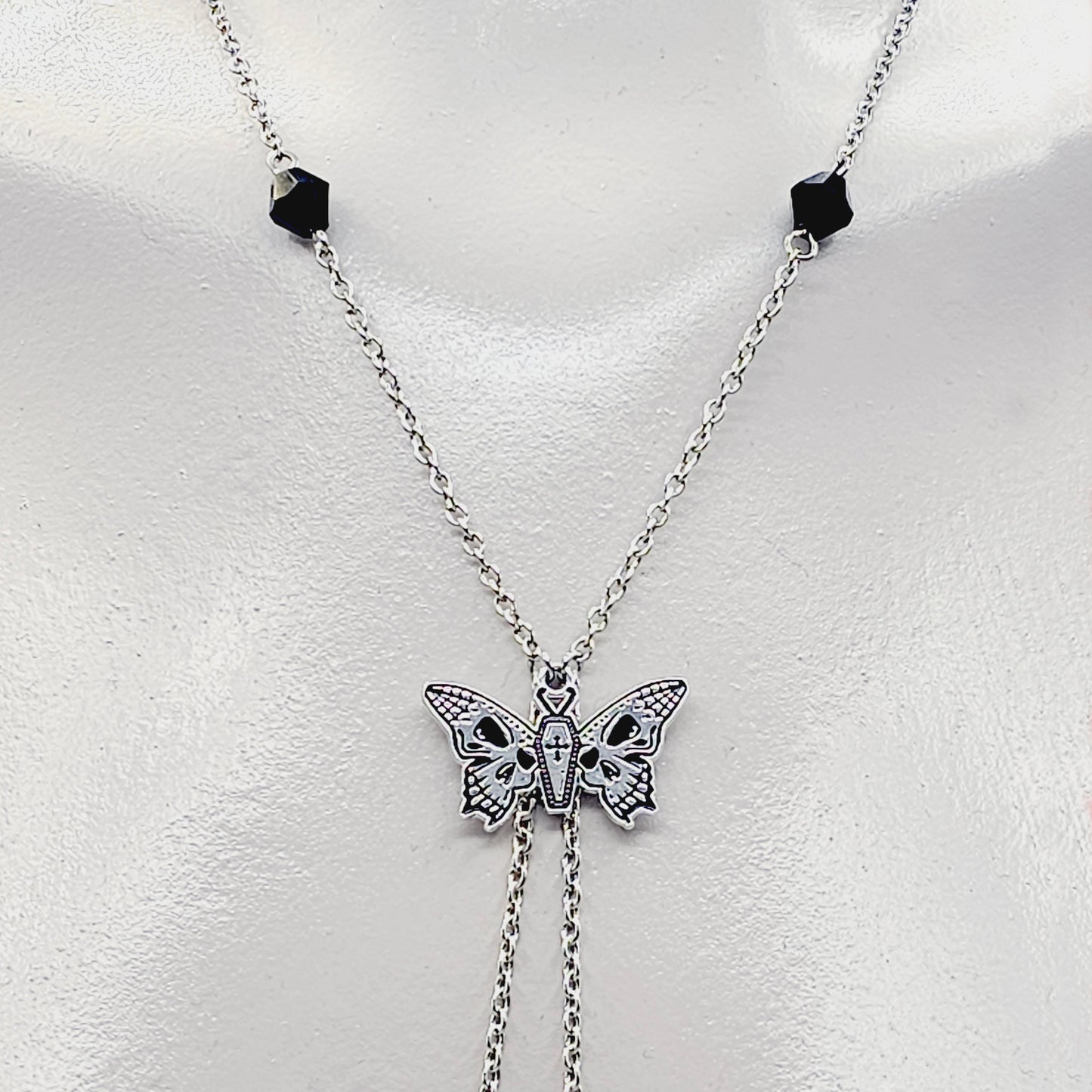 Multi Necklace Set with Amethyst- Necklace to Nipple, Non Piercing and Nipple Clamp Options.