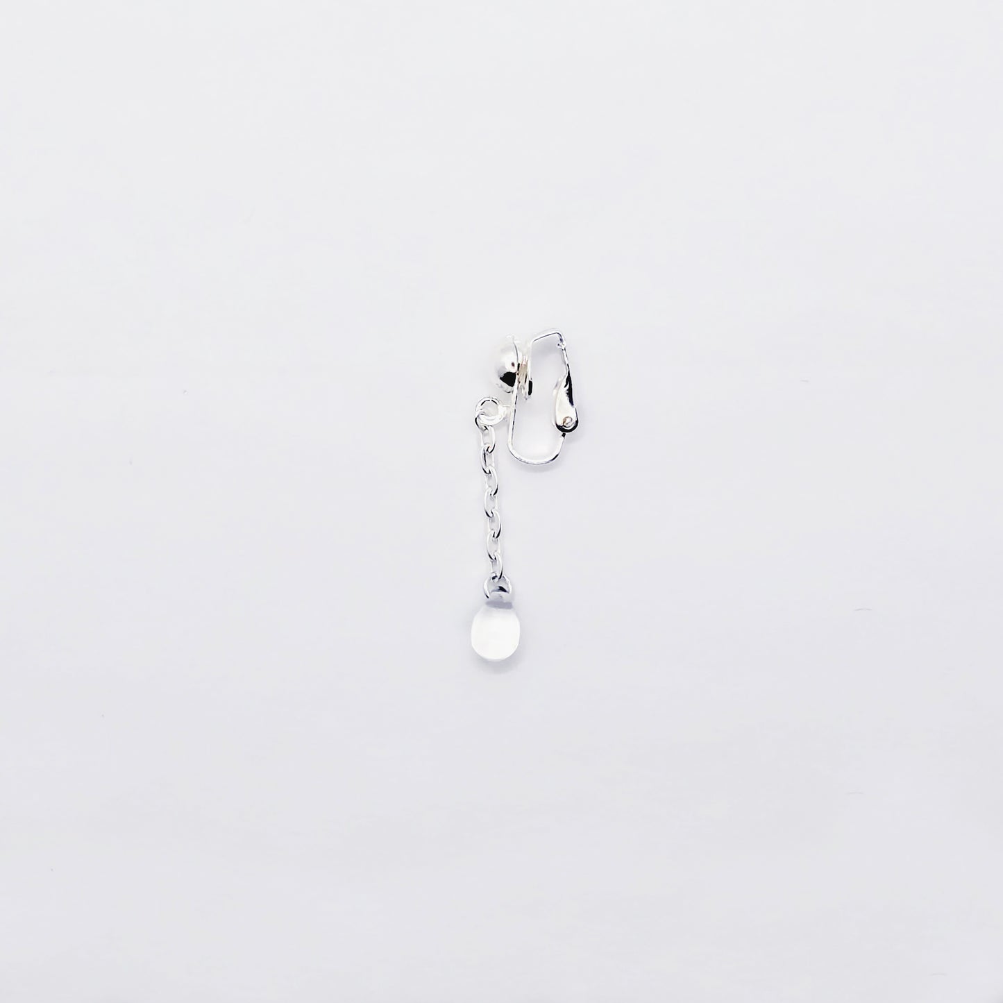 Vaginal Clit Clamp/ Intimate Jewelry Clip with Teardrop Crystal. VCH Clip.