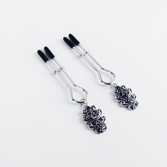 Straight Tweezer Nipple Clamps