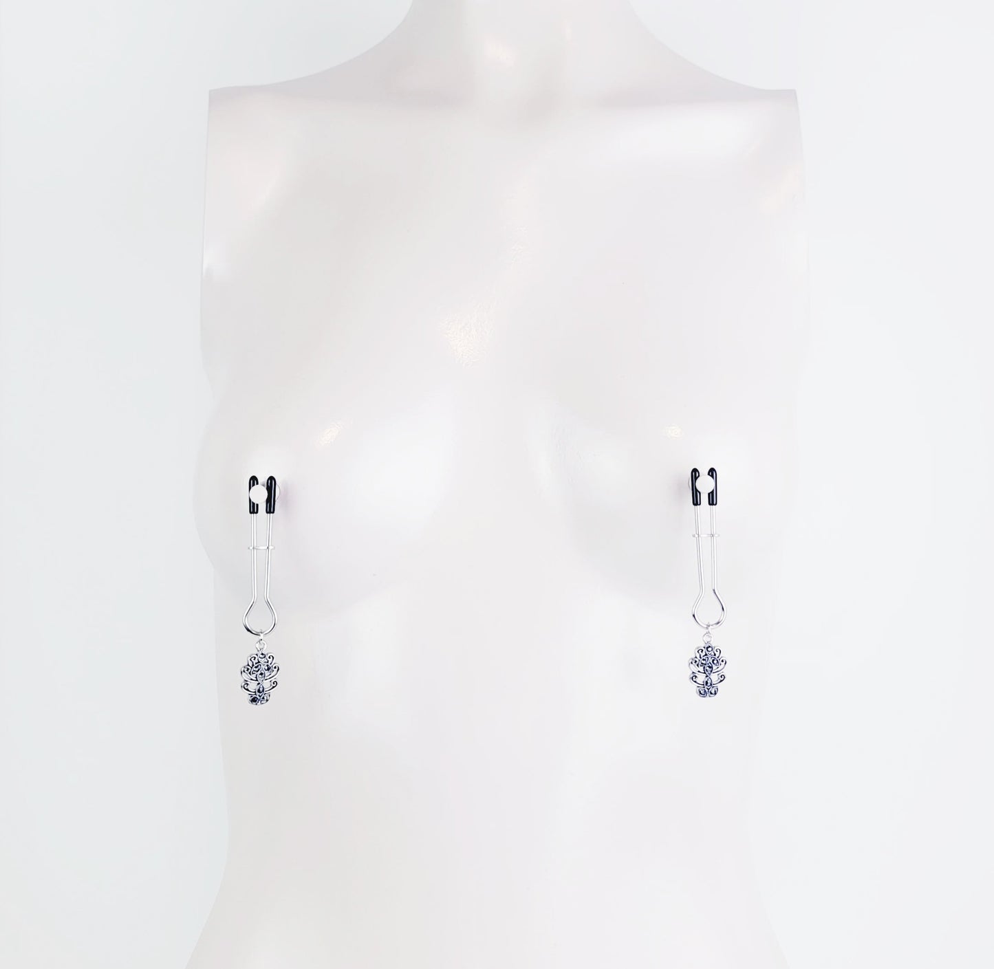 Straight Tweezer Nipple Clamps