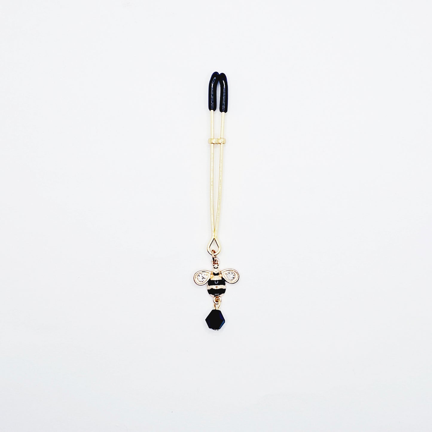 Clit Clamp and Nipple Dangle Set with Bee
