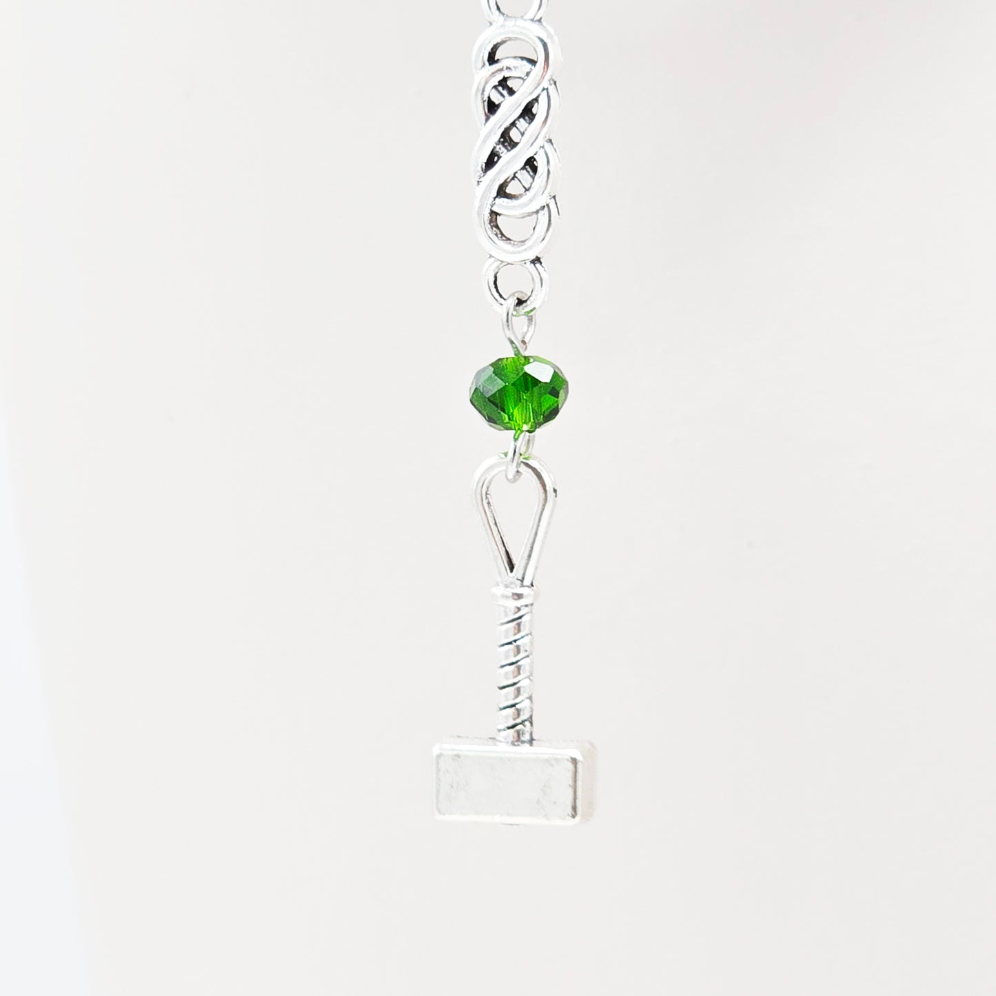 Non Piercing Nipple Nooses or Nipple Clamps, with Celtic Knots and Hammer