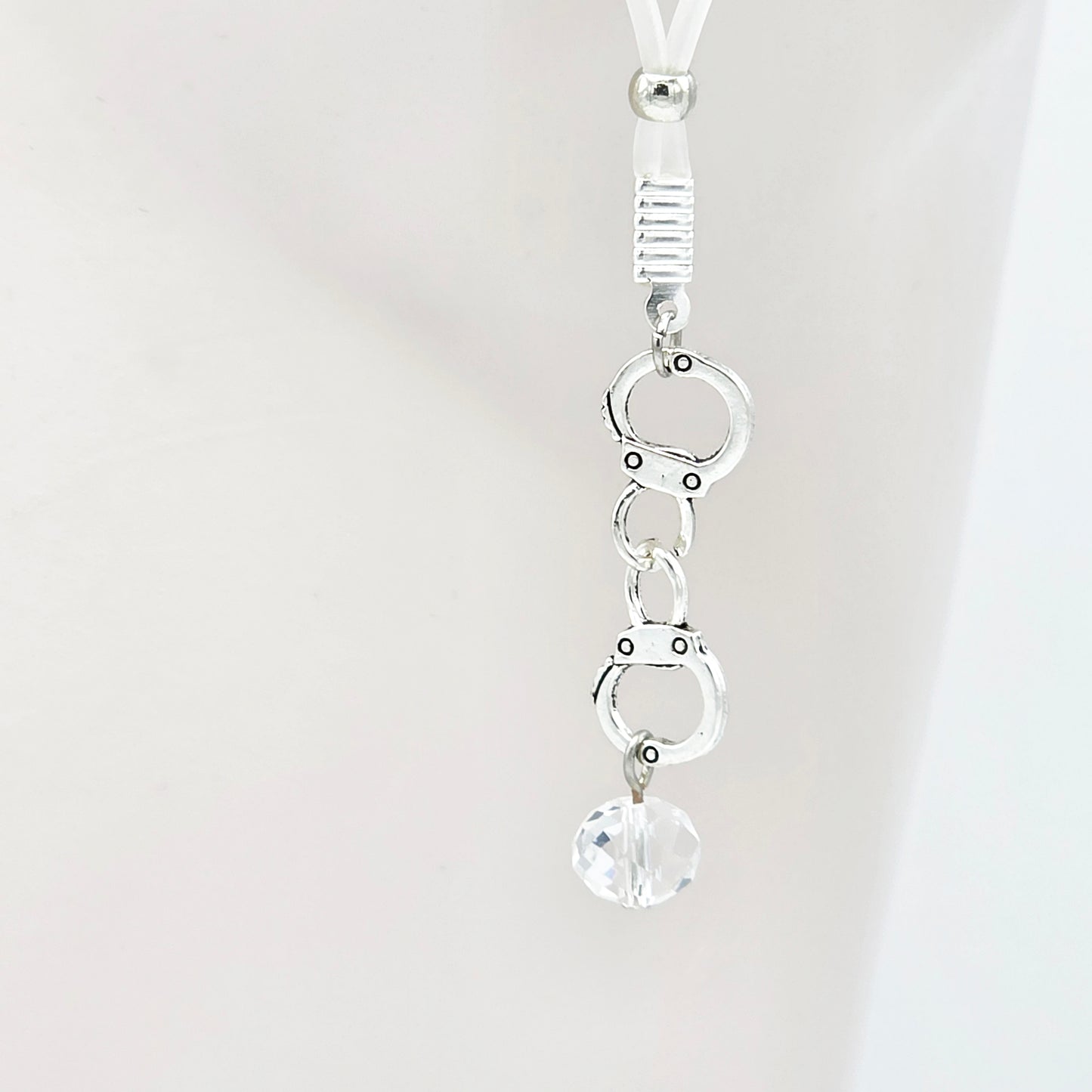 Handcuff and Crystal Nipple Nooses