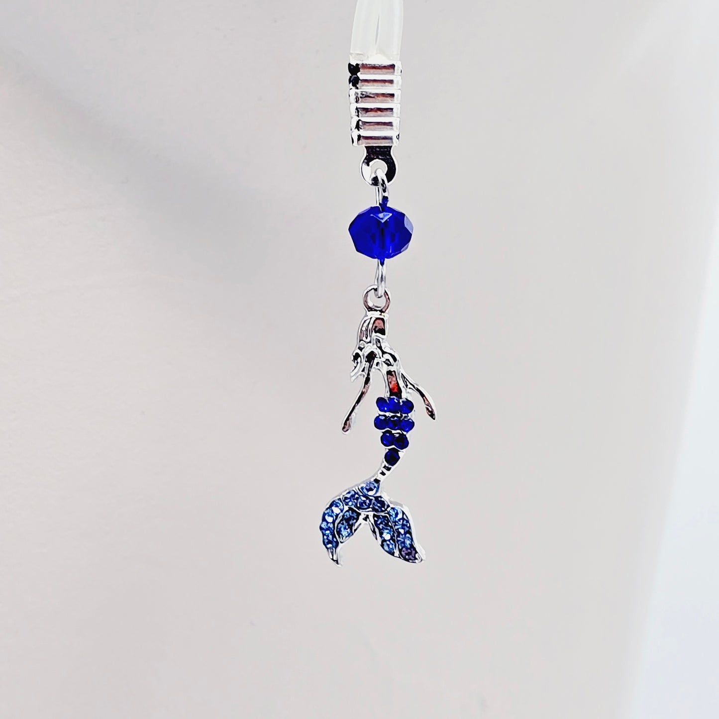 Non Piercing Nipple Noose Jewelry or Nipple Clamps with Mermaid.