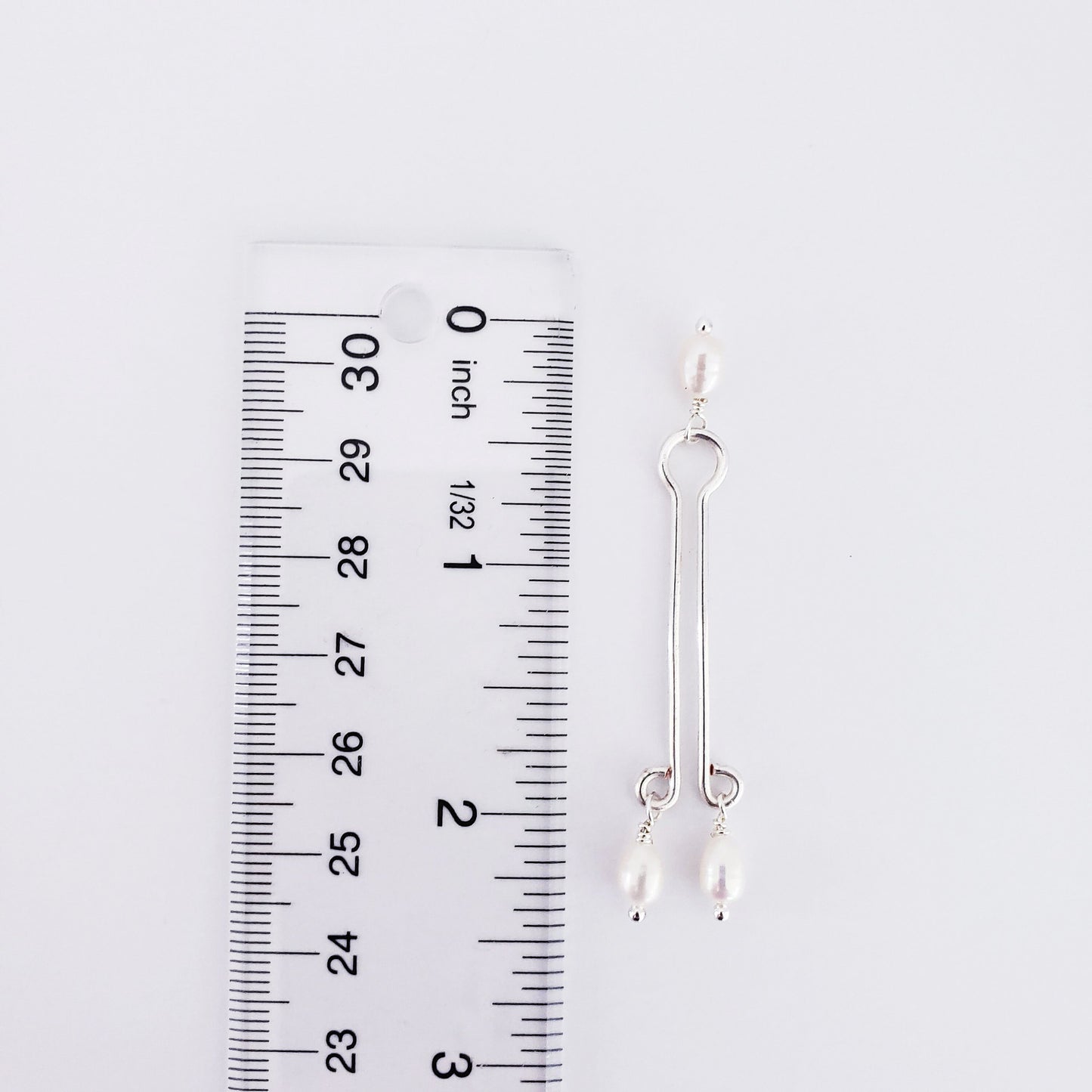 Pearl Nipple Rings and Labia Clip Set, Non Piercing Intimate Jewelry