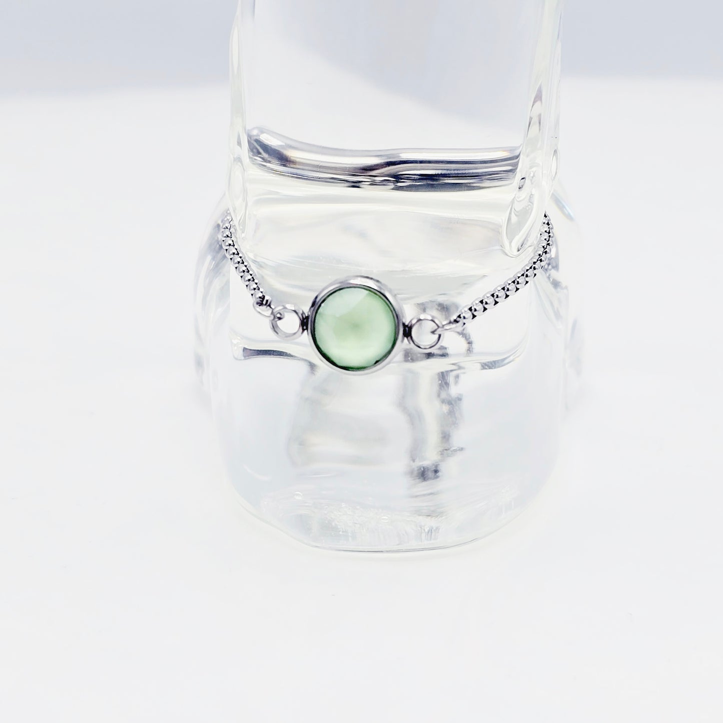 Penis Noose, Chain Penis Tassel with Gemstone. MATURE Non-Piercing Body Jewelry for Men.