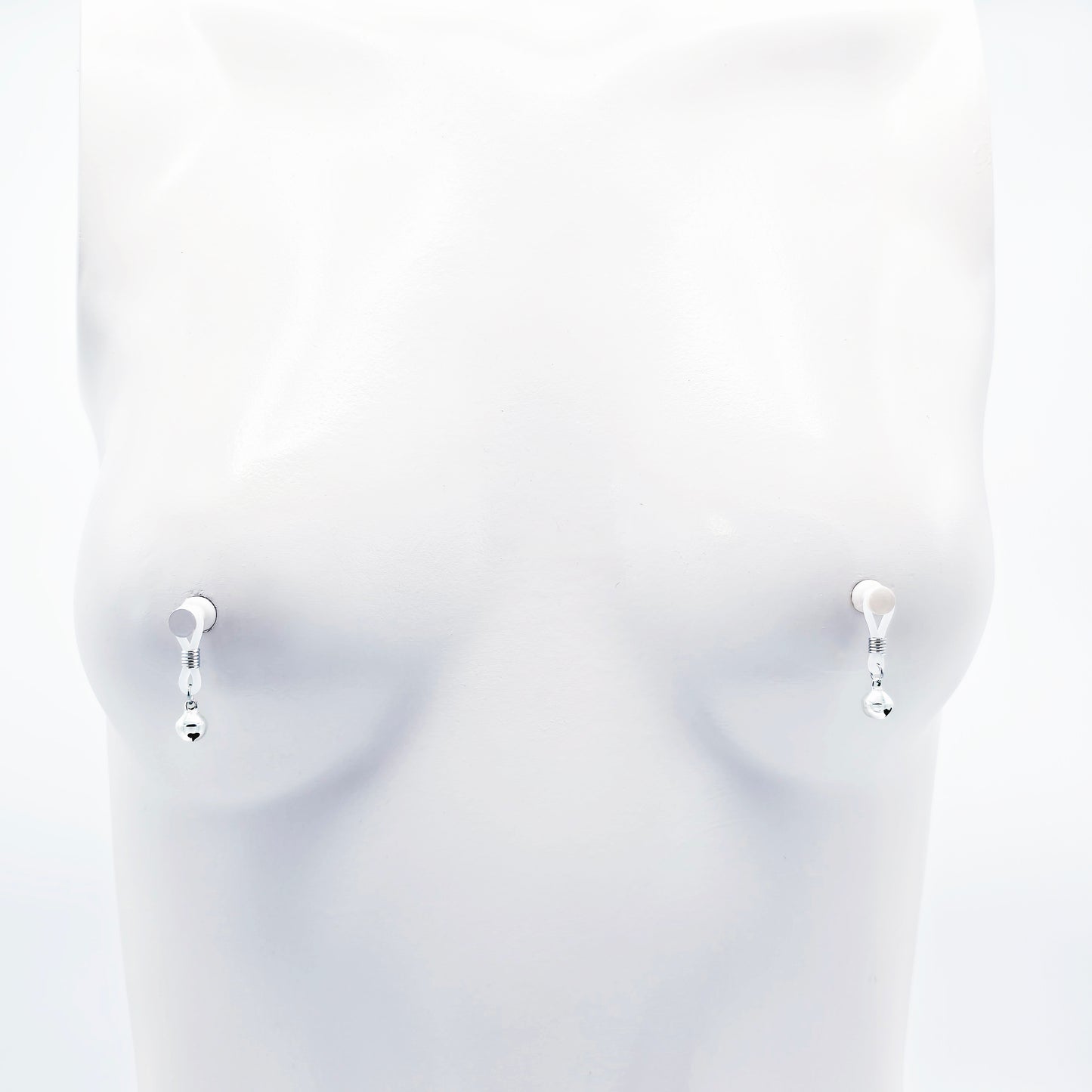 Bell Nipple Nooses, Small Non-Piercing Nipple Dangles.