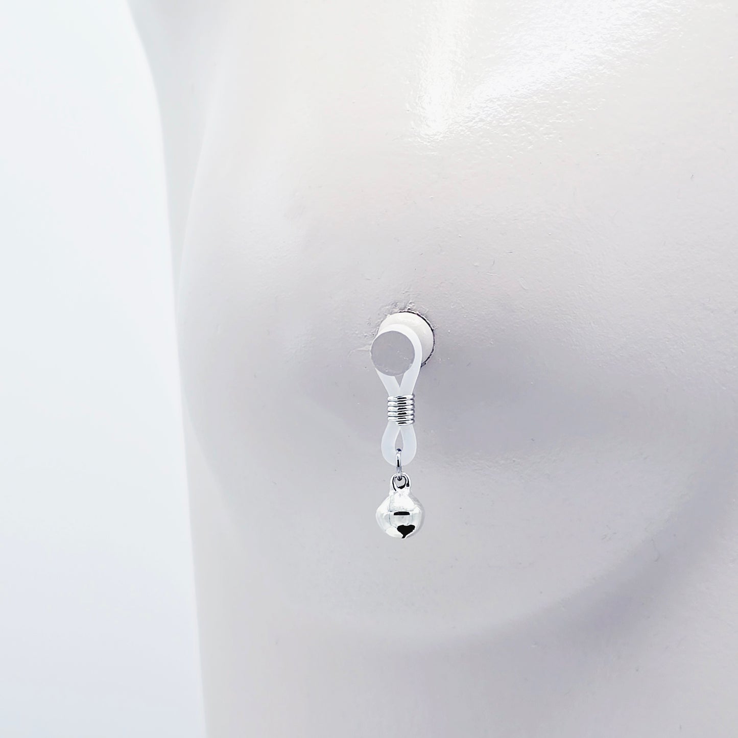 Bell Nipple Nooses, Small Non-Piercing Nipple Dangles.
