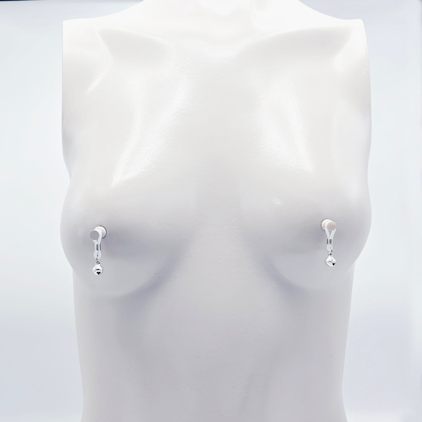 Bell Nipple Nooses, Small Non-Piercing Nipple Dangles.