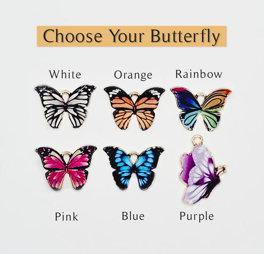 Clitoral Jewelry VCH Clip with Your Choice of Butterfly. Non Piercing Vaginal Genital Jewelry