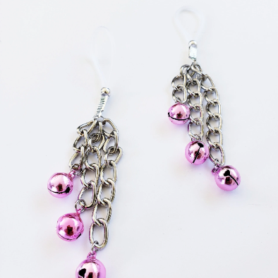 Chain and Bells Nipple Dangles