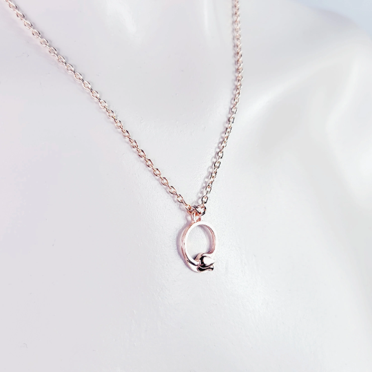 Tulip Necklace With Removable Nipple Chains. Non Piercing Nipple Nooses, Rings, or Clamps. Silver, Rose Gold, Gold.