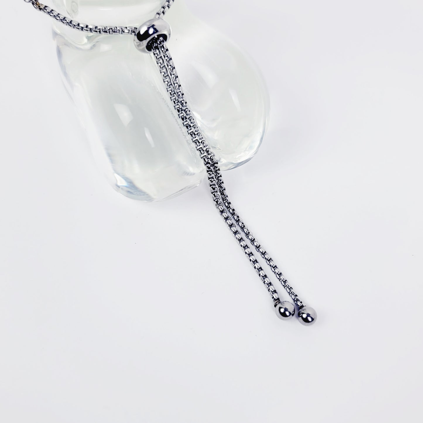 Penis Noose Chain Bracelet with Celtic Sheild Knot and Lapis Lazuli.