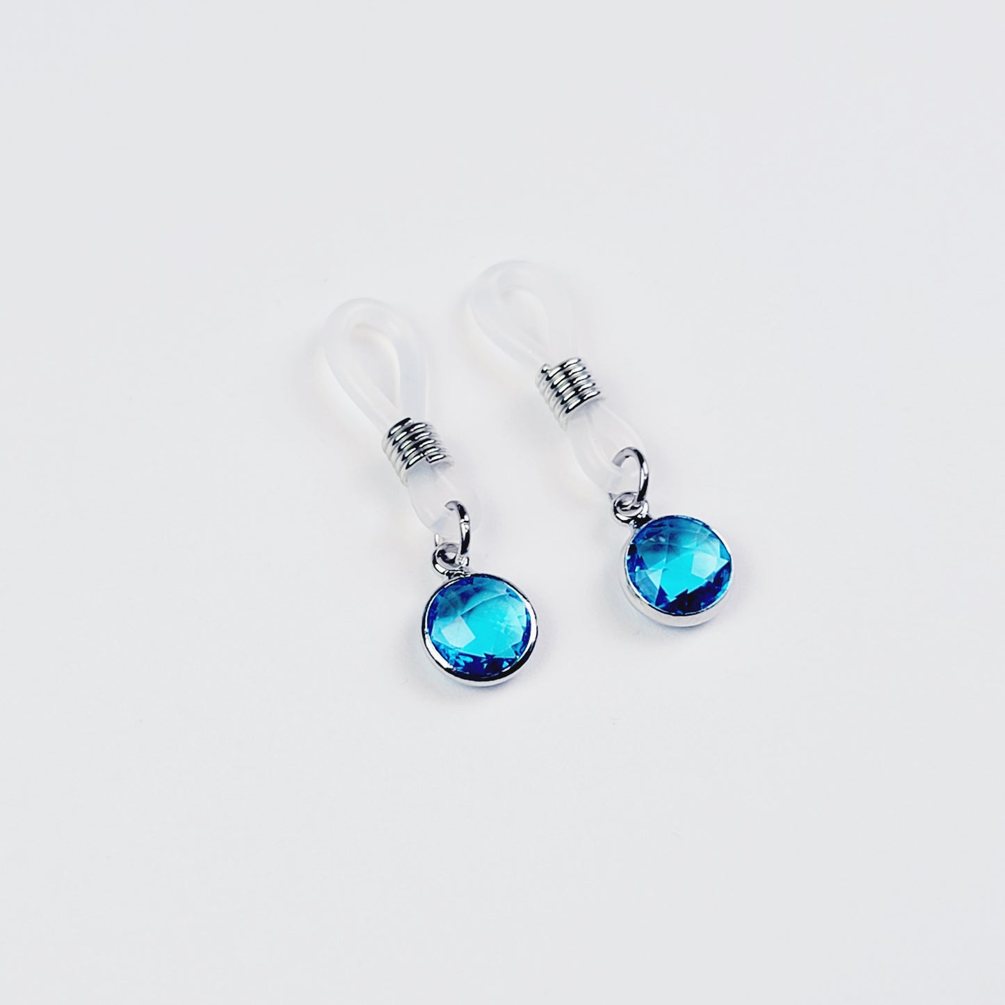 Blue Gemstone Nipple Nooses, VCH Clip, or Penis Noose