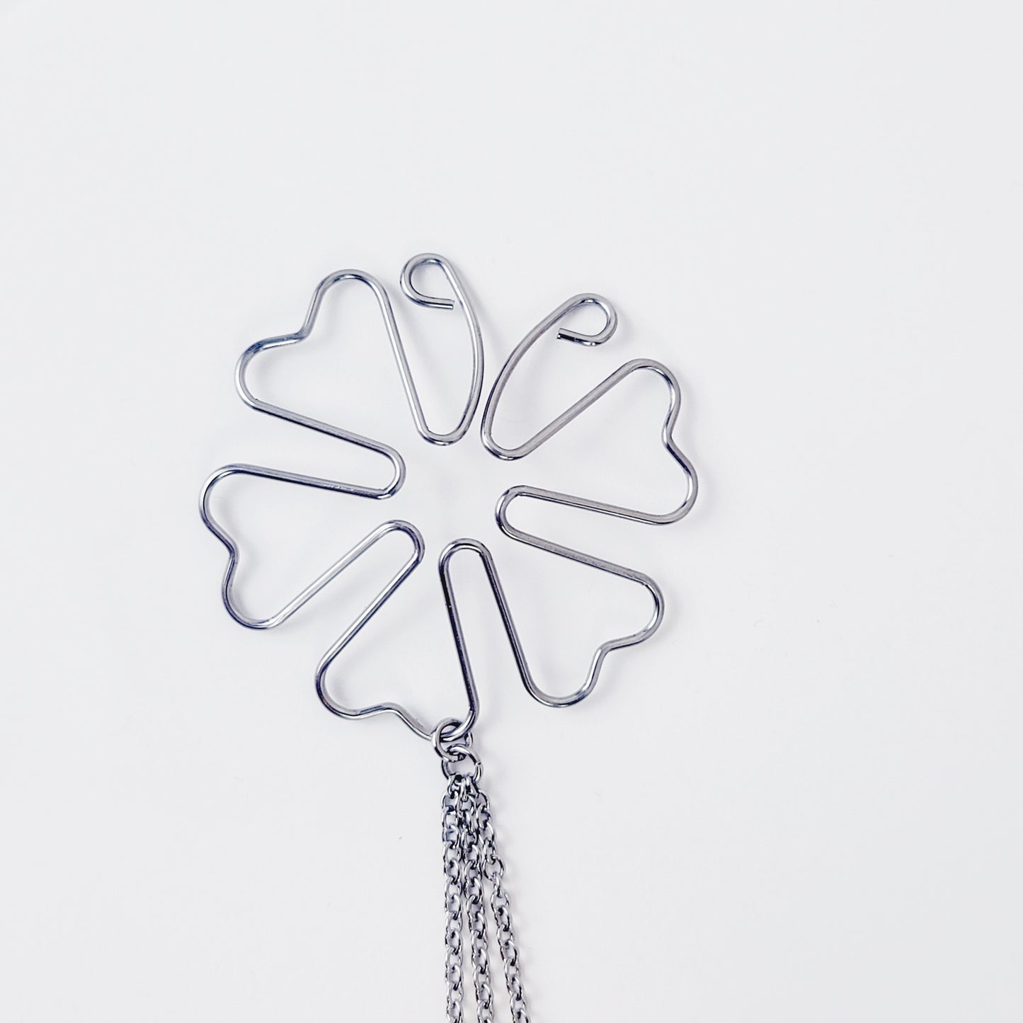 Nipple Shield Clamps, All Stainless Steel, with Chain Attached.