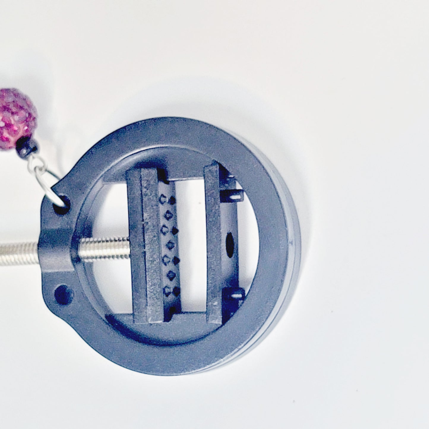 Nipple Press Clamps with Chain and Sparking Beads