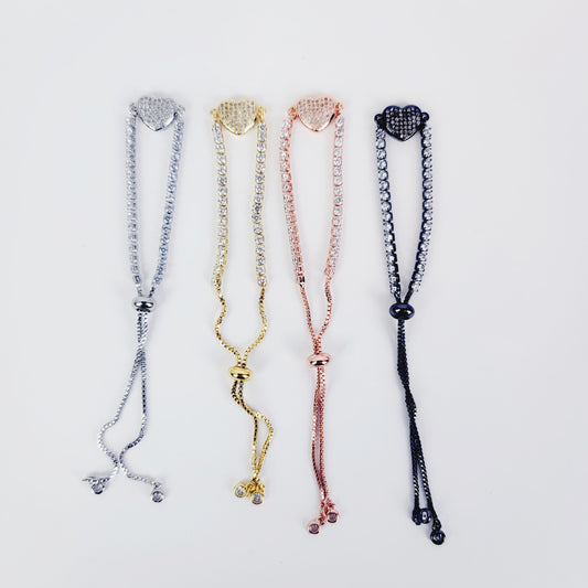 Heart Penis Noose, Cock Bracelet. Non Piercing Body Jewelry for Men