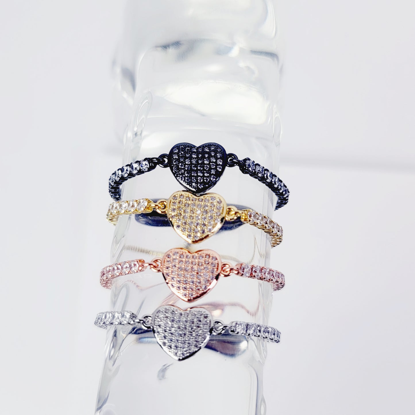 Heart Penis Noose, Cock Bracelet. Non Piercing Body Jewelry for Men