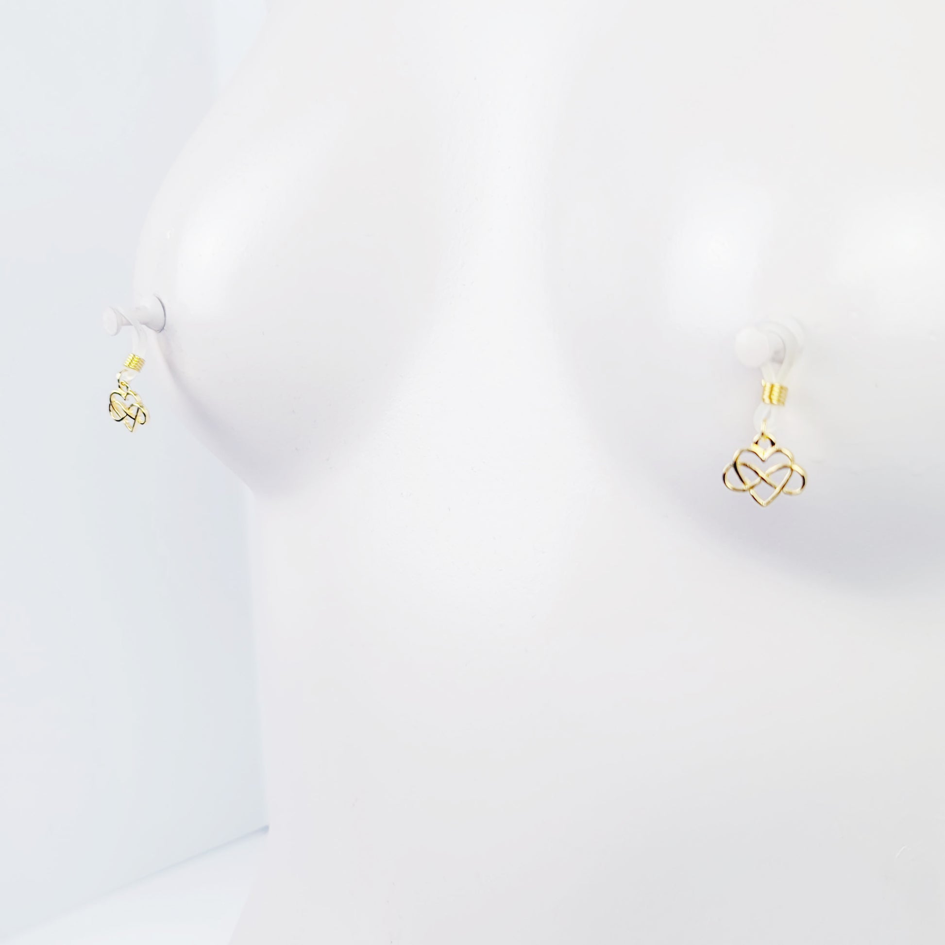 Small Gold Poly Nipple Nooses