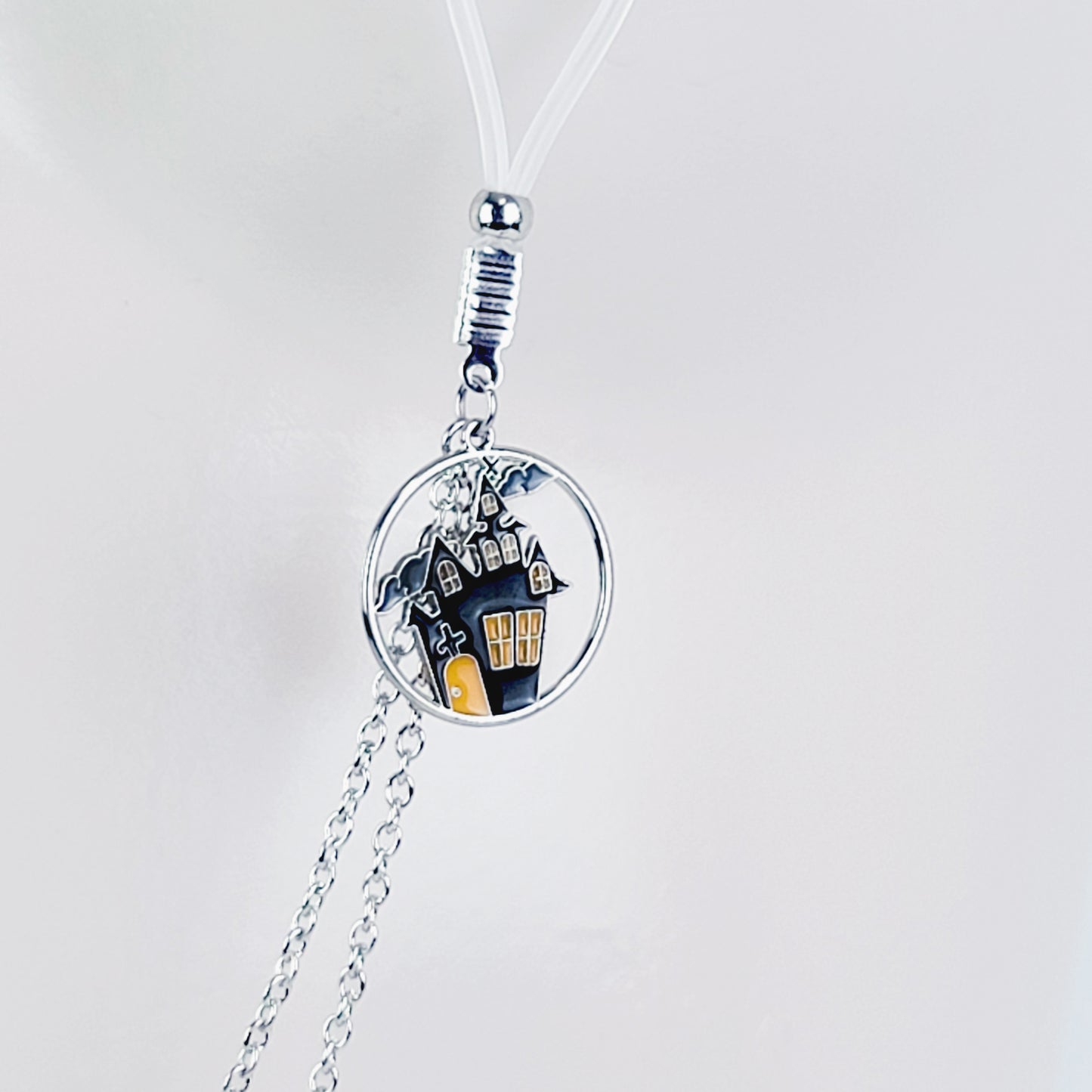 Halloween Nipple Chain With Non Piercing Nipple Nooses or Your Choice of Nipple Clamps