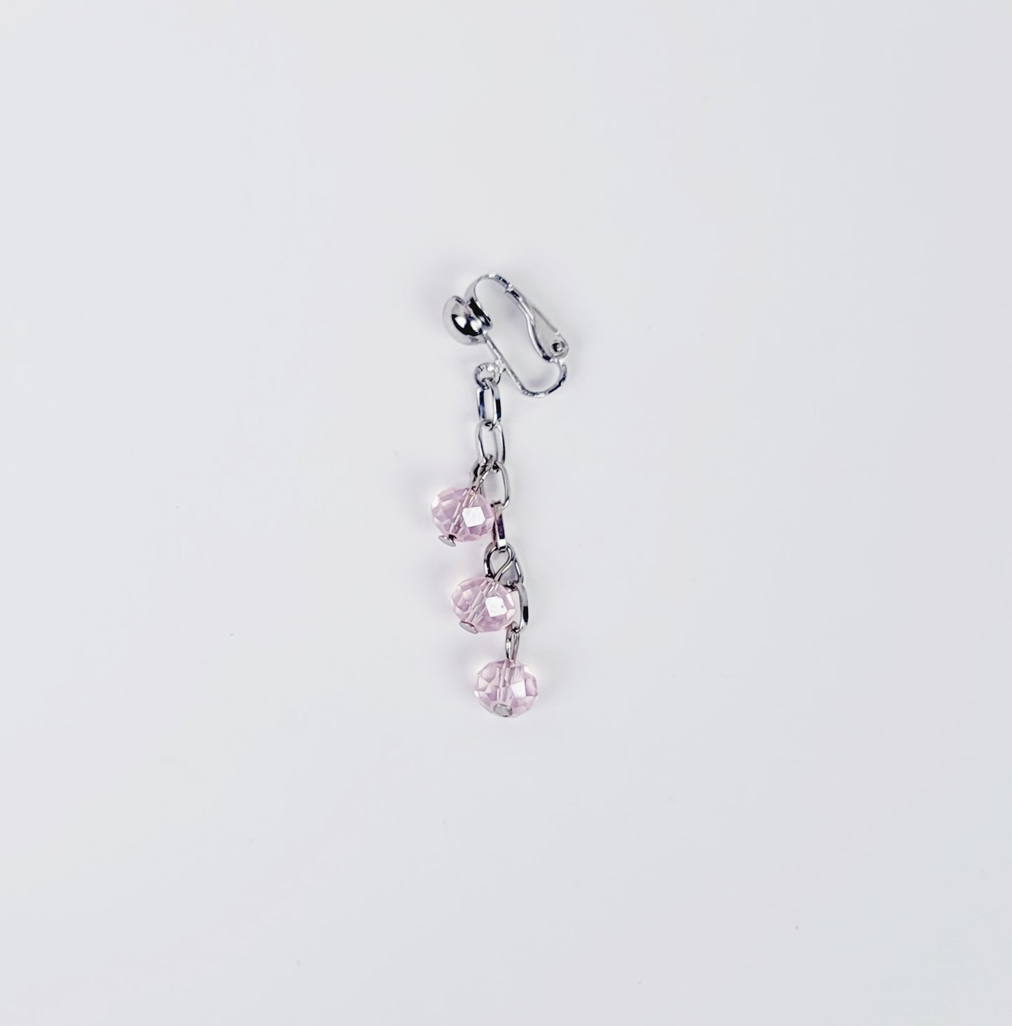 VCH Clip with Bead Dangle, Non Piercing Intimate Body Jewelry for Women