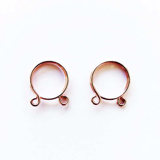 Rose Gold Nipple Rings Non Piercing, Set of 2. Fake Piercings , Intimate Jewelry, Kink, Fetish , adjustable nipple rings, BDSM