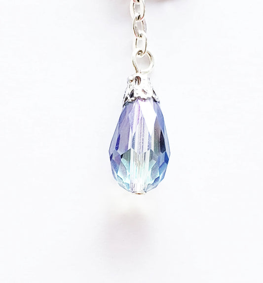 Iris Crystal Dangle VCH Clip