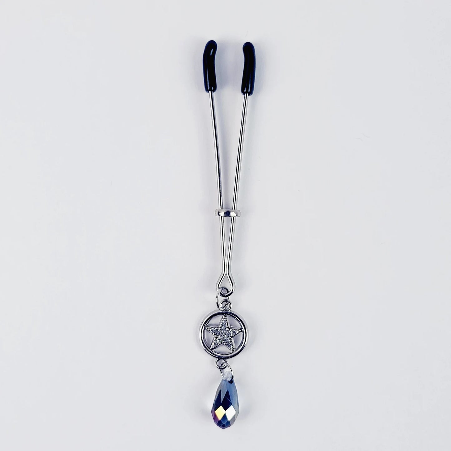 Star and Crystal Tweezer Clitoral Clamp