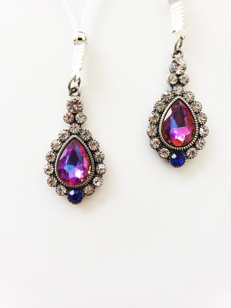Elegant Nipple Clamps. Non Piercing Nipple Nooses or Clamps