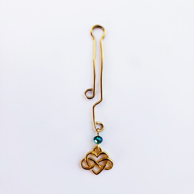 Infinity Heart Clit Clamp / Labia Clip