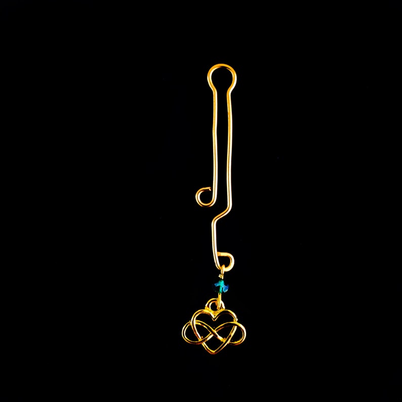 Infinity Heart Clit Clamp / Labia Clip