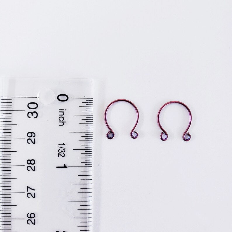 Niobium Nipple Rings Not Pierced