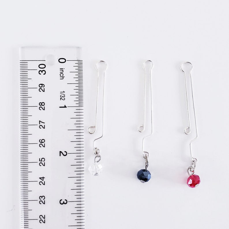 Labia / Clitoral Clip, with Bead